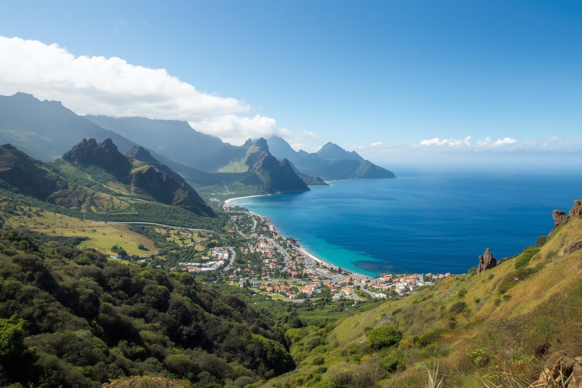 Madeira island landscape